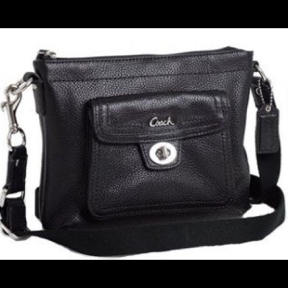 Coach Pebbled Leather Crossbody Bag